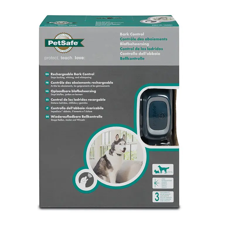 Solde PetSafe – Collier Anti-Aboiement Rechargeable &agrave; Stimulations pour Chiens