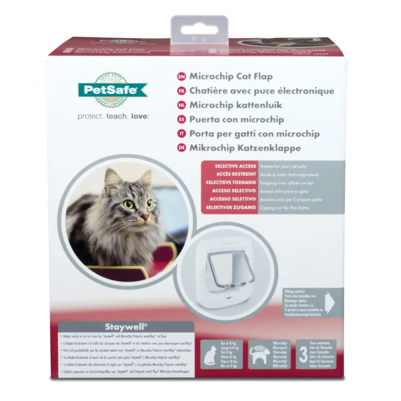Top Vente PetSafe - Porte à Puce Electronique pour Chiens et Chats - Blanc
