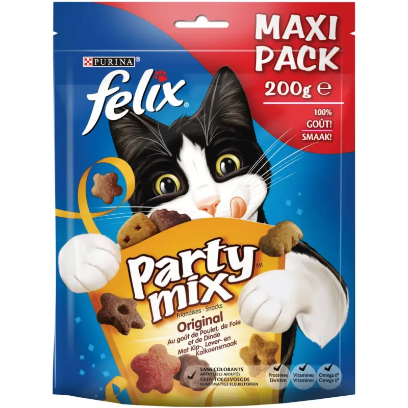 Felix – Friandises Party Mix Original pour Chat Seulement Aujourd&rsquo;hui