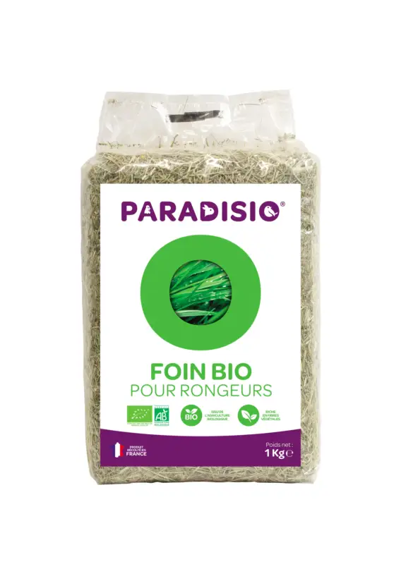 Paradisio - Foin BIO pour Rongeurs - 1Kg Top Vente