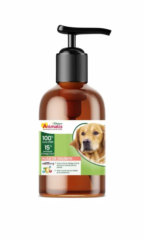 Animalis Nature – Huile de Saumon pour Chien Commande En Gros