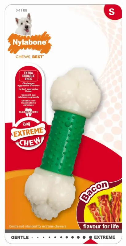 Dernière Chance Nylabone – Jouet Os Double Action Extreme Chew pour Chien