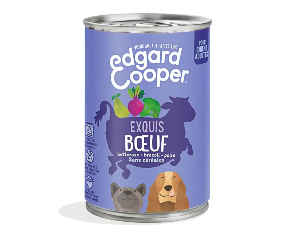 Expédié Aujourd&rsquo;hui Edgard & Cooper – Bo&icirc;te au B&oelig;uf pour Chien – 400g