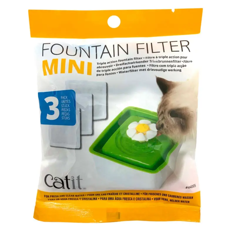 Catit – Filtres &agrave; Fontaine Triple Action pour Chat – x3 Remise
