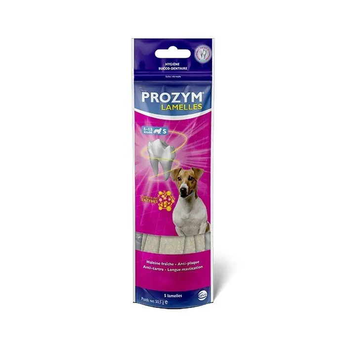 Soldes PROZYM – Sachet Lamelles Hygi&egrave;ne Bucco-dentaire pour Chien