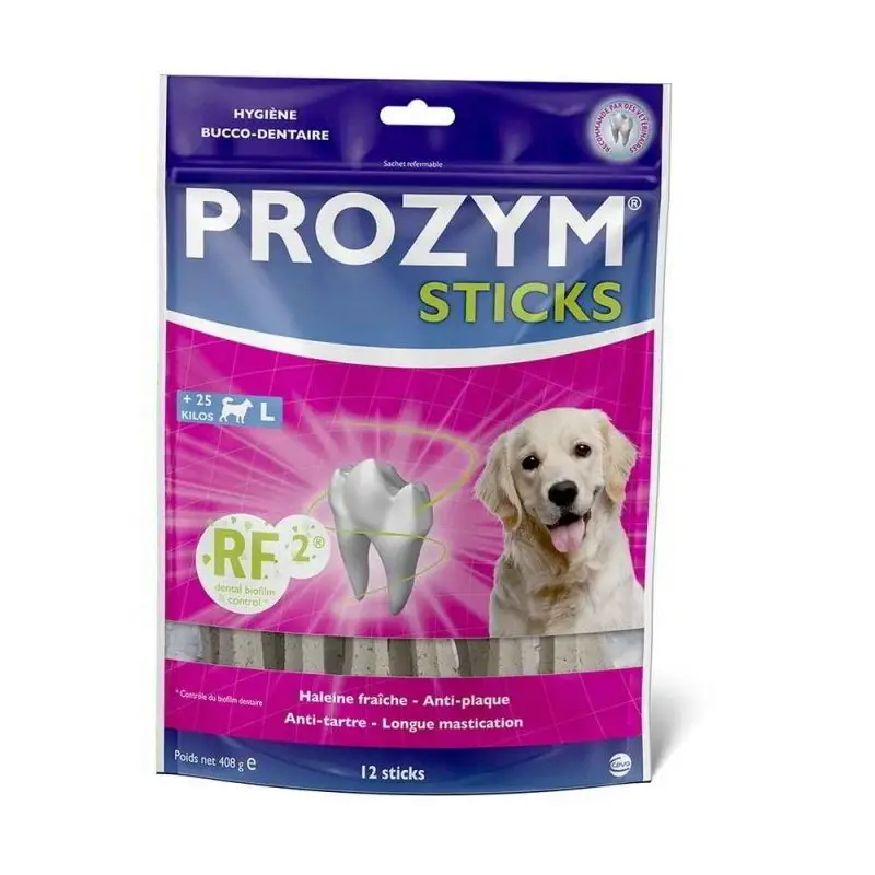 PROZYM - Sticks RF2 Hygiène Bucco-dentaire pour Chien Populaire