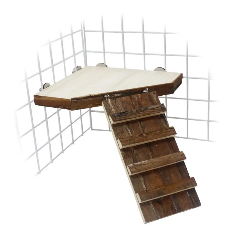 Rongis - Plateforme + Rampe pour Lapins et Furets - 35cm Solde