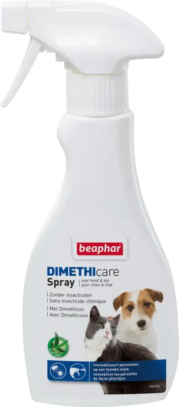 Bon Plan Dim&eacute;thiCARE – Spray STOP Parasites pour Chien et Chat – 250ml