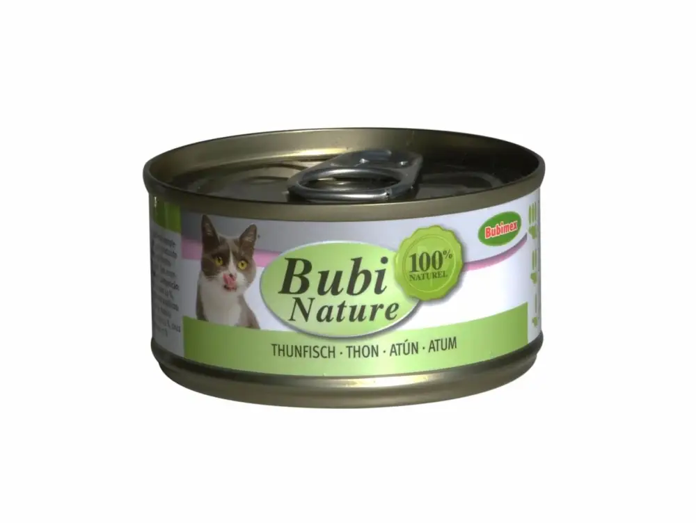Nouvelle Collection Bubimex - Pâtée Bubi Nature Thon pour Chat - 70g