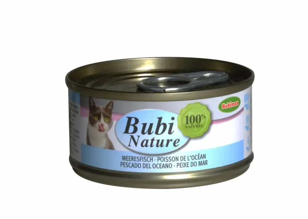 Prix Choc Bubimex – P&acirc;t&eacute;e Bubi Nature Poisson de l'Oc&eacute;an pour Chat – 70g