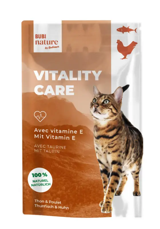 Bubimex - Pâtée Bubi Nature Vitality Care Thon Poulet pour Chat - 70g Réduction