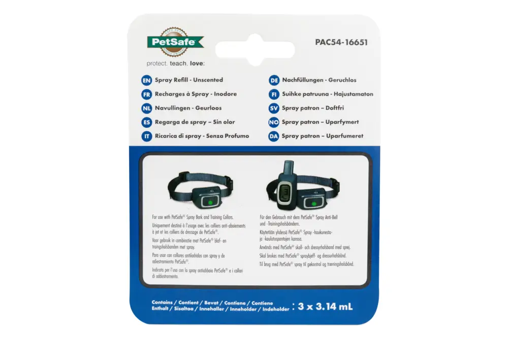 PetSafe – Recharge Spray sans Odeur pour Collier Anti-Aboiement Prix Promo
