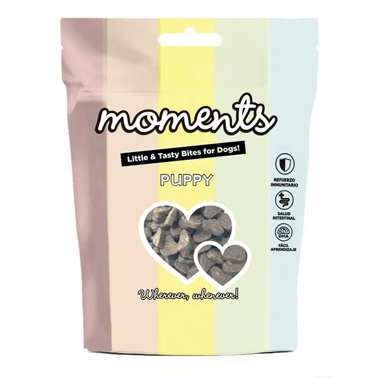 Moments – Friandises Puppy au Saumon pour Chiot – 60g Prix Choc