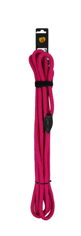 Prix Bas Animalis – Longe en Corde Forte pour Chien Fuchsia
