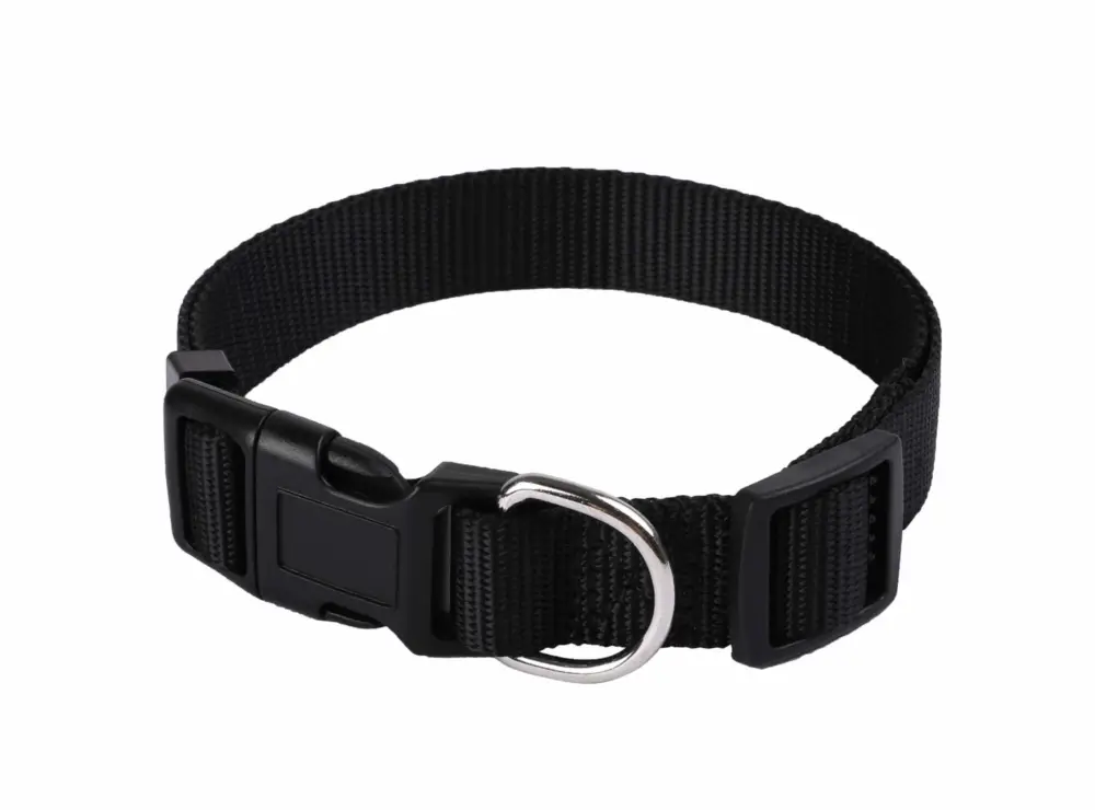 Prix Promo Animalis - Collier Basic pour Chien Noir