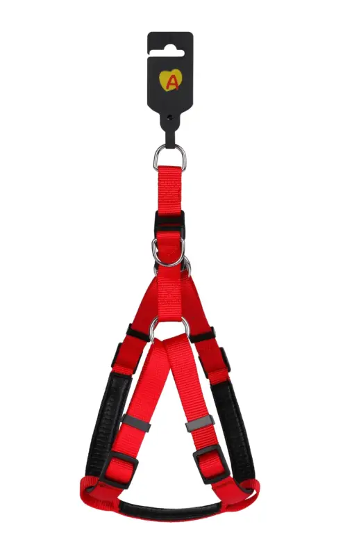Usine Directe Animalis - Harnais Basic Confort pour Chien - Rouge
