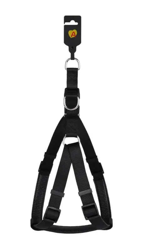 Animalis - Harnais Basic Confort pour Chien - Noir Nouvelle Collection