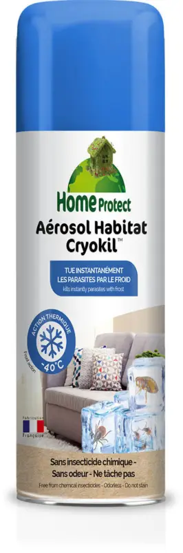 Home Protect – A&eacute;rosol Cryokil pour Habitat – 500ml Paiement Sécurisé