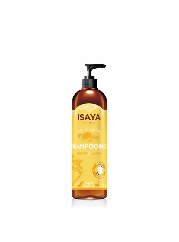 Authentique Isaya - Shampoing Brillance pour Chien et Chat