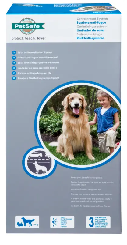 Retour Gratuit PetSafe – Cl&ocirc;ture Anti-Fugue PIG19-16412 pour Chien – 15cm