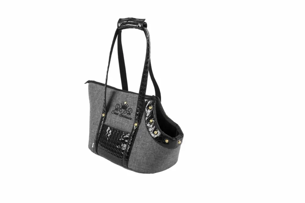 Acheter En Ligne Cazo – Sac de Transport Noir pour Chien et Chat – 30x40x24cm