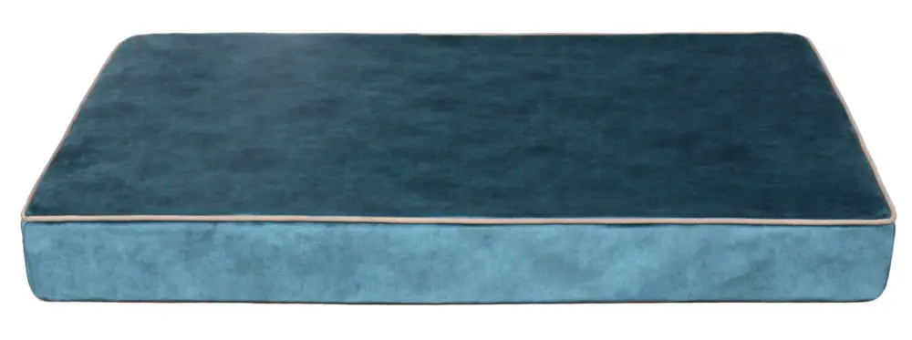 Cazo - Matelas Velours Turquoise pour Chien Populaire