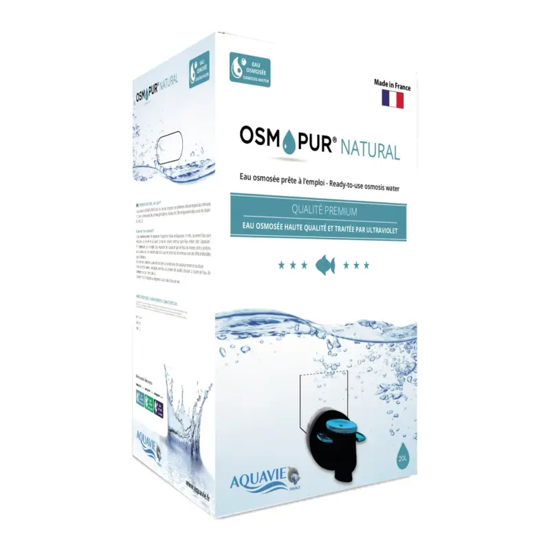 Produit De Marque Aquavie – Osmopur Naturel pour Poisson d'Eau de Mer – 20L