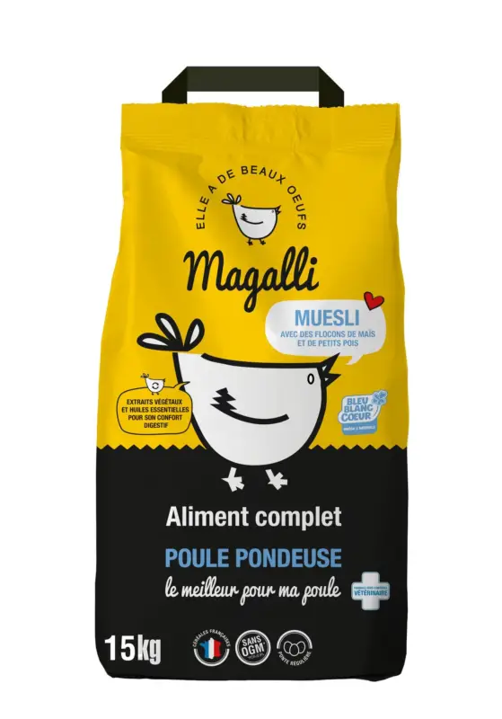 Magalli – Aliment Complet pour Poule Pondeuse Marque