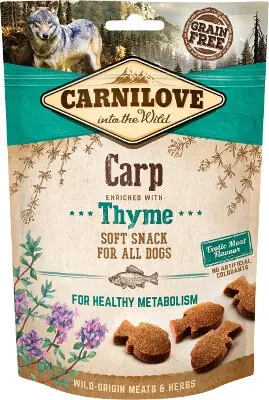 Carnilove – Friandises Semi-humide Carpe et Thym pour Chien – 200g Remise