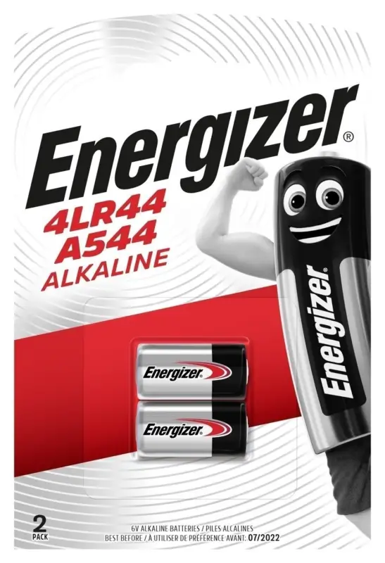 Promotion Saisonnière Energizer – Lot Piles Alcalines Mini 4LR44/A544 – x2