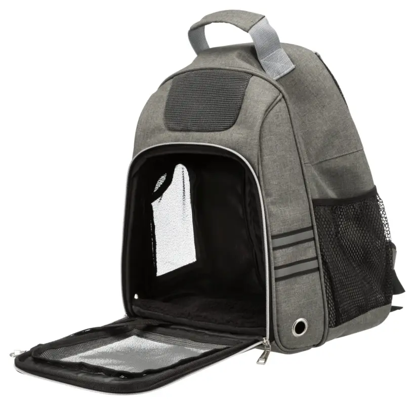 Trixie - Sac à Dos Dan Gris pour Chiens - 34x44x26cm Petit Prix