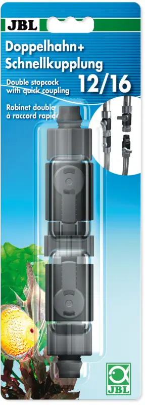 Petit Prix JBL – Robinet Double &agrave; Raccord Rapide – 12/16