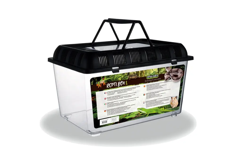Reptiles Planet – Terrarium en Plastique Repti Box – L Satisfait Ou Remboursé