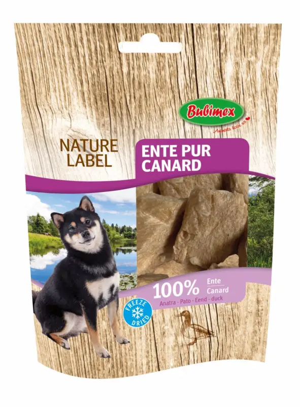 Prix Réduit Bubimex – Friandises Canard Lyophilis&eacute; pour Chien – 40g