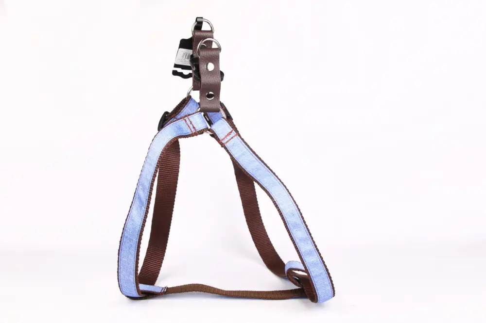 Yogipet – Harnais Baudrier JEANS pour Chien Populaire