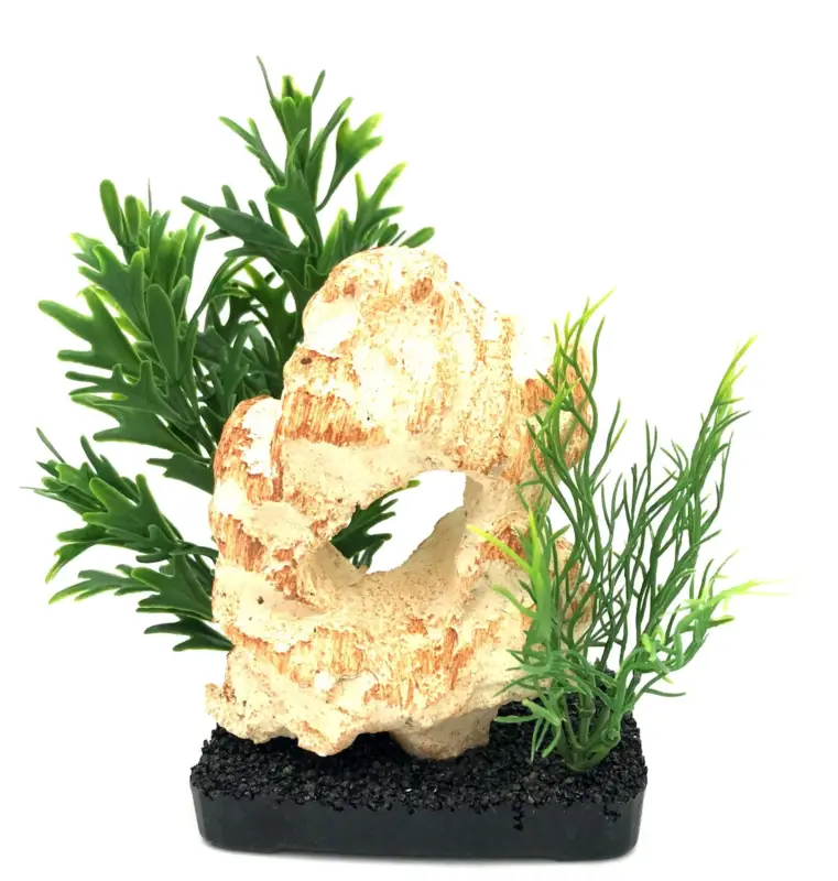 Prix Réduit Labeo - Décoration Plante Artificielle n°4 pour Aquarium