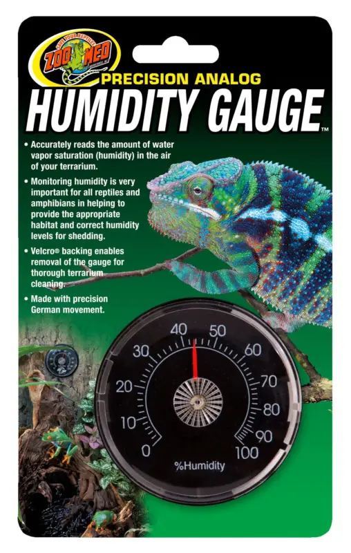 Zoomed - Hygromètre Aiguille Th21 pour Reptile Retour Gratuit