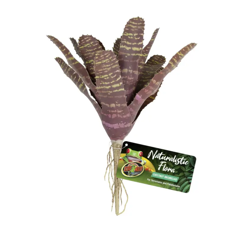 Top Vente Zoomed – Plante Artificielle Chestnut Bromeliad pour Terrarium