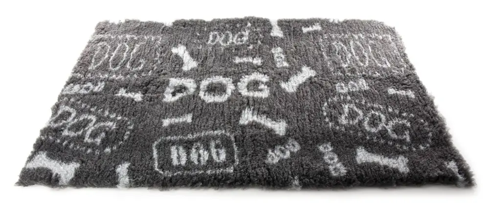 Martin Sellier - Tapis Plat Petbed Dog Gris et Blanc pour Chien Prix Réduit