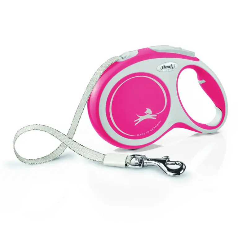 Promotion Flexi – Laisse New Confort avec Sangle pour Chien Rouge