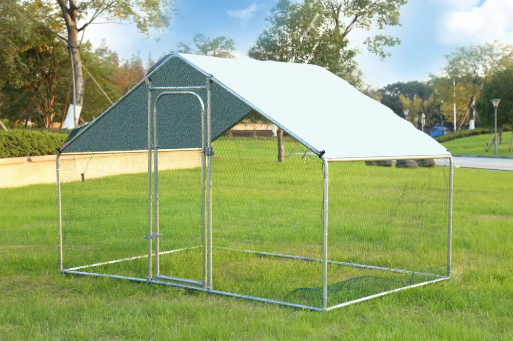 Petit Prix Lifland – Enclos M&eacute;tal pour Volaille – 6m&sup2;