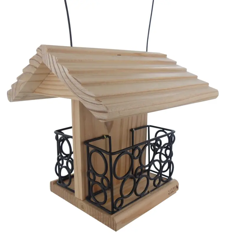 Remise Natures Markets – Mangeoire Bar &agrave; Graisse pour Oiseaux du Ciel – 20 5×19 5x20cm