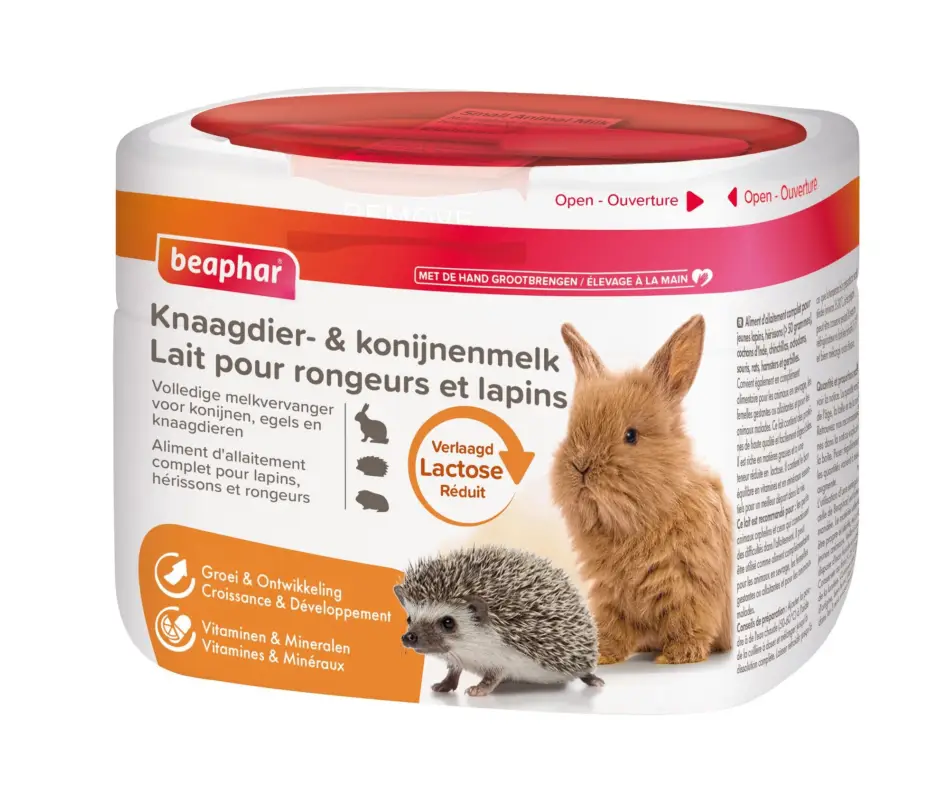 Réduction Beaphar - Lait Maternisé pour Rongeurs et Lapins - 200g
