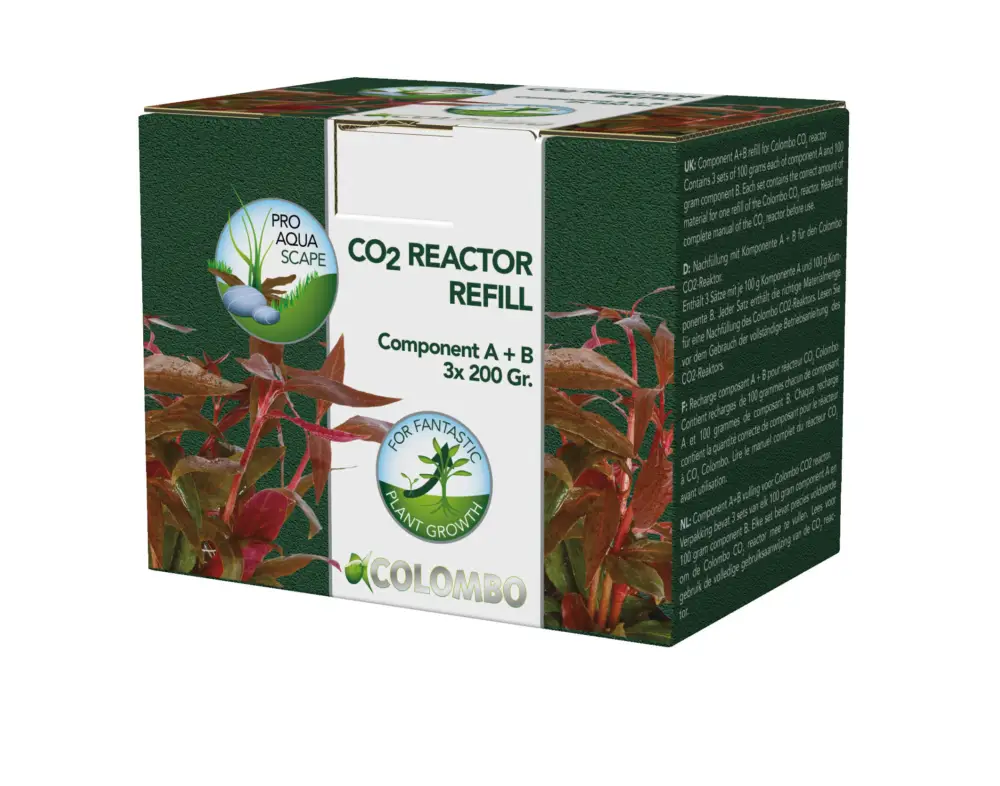 Colombo – R&eacute;acteur &agrave; CO2 REFILL pour Aquarium – 1,2Kg Pas Cher