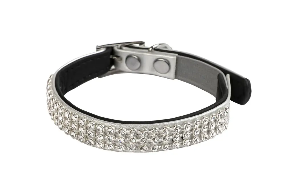 Animalis - Collier Diam's pour Chat - Argent Prix Promo