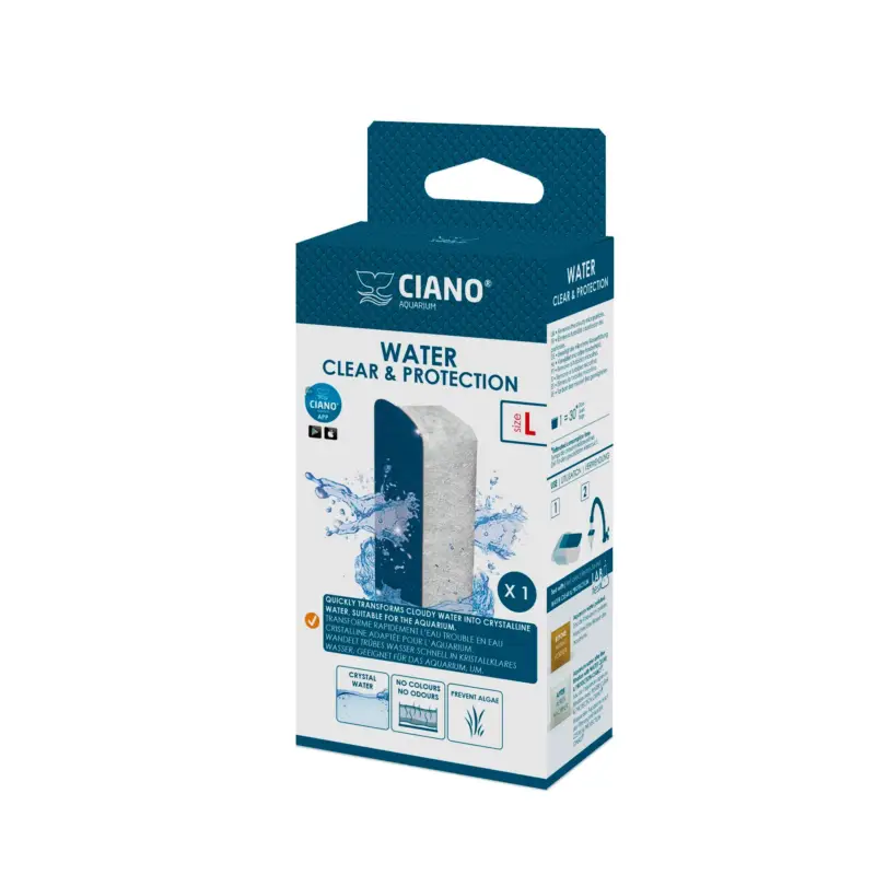Commander Maintenant Ciano - Cartouches Water Clear & Protection pour Aquarium