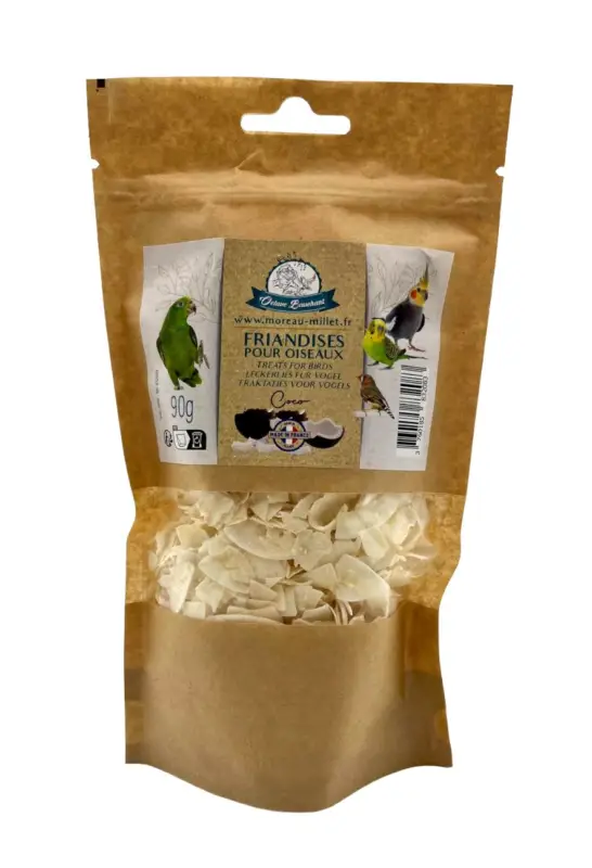 Gasco - Sachet Friandises Coco pour Oiseaux - 90g Offre Spéciale