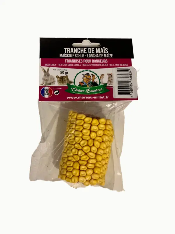 Nouvel Arrivage Octave Bauchant – Friandises Tranche de Ma&iuml;s pour Lapins – 50g