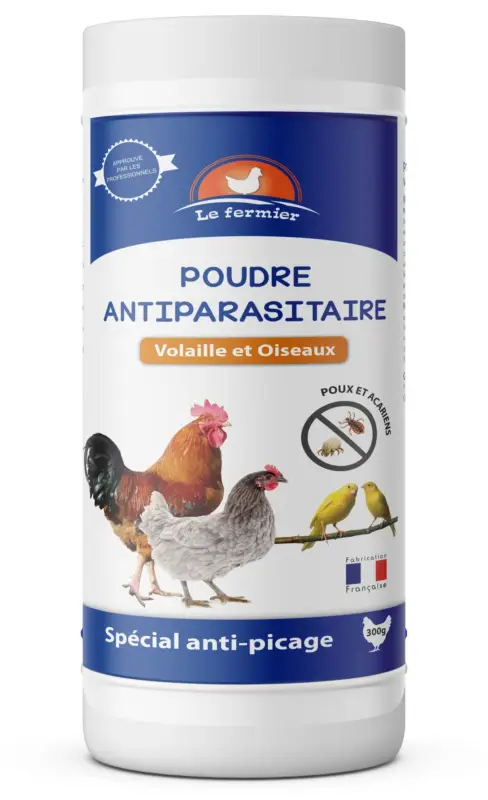 Le Fermier – Poudre Antiparasitaire pour Basse cour – 300g Seulement Aujourd&rsquo;hui