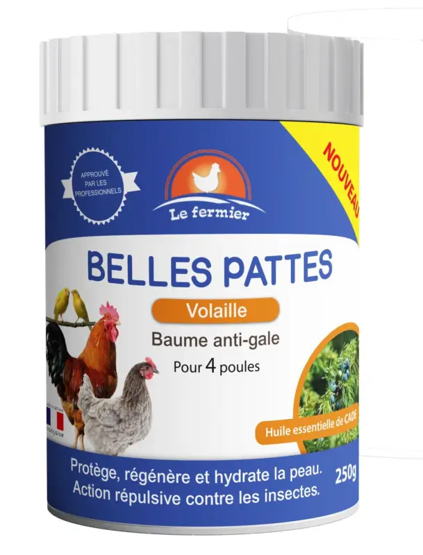 Le Fermier – Baume Belles Pattes pour Basse cour – 250g Produit De Marque